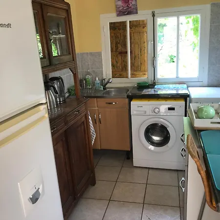 Casa di campagna Et Salle De Bain Privé S'ouvrant Sur Terrasse, Jardin Et Cuisine D'été