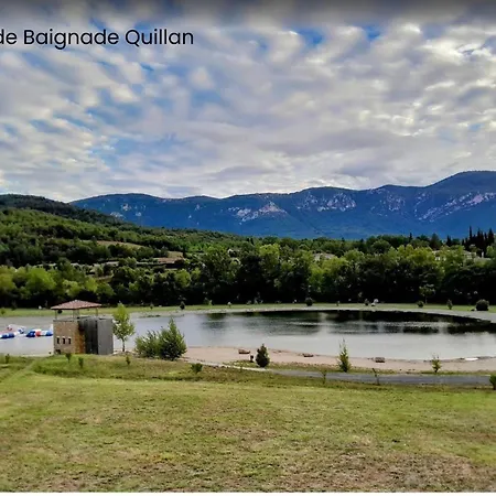 Et Salle De Bain Privé S'ouvrant Sur Terrasse, Jardin Et Cuisine D'été Quillan