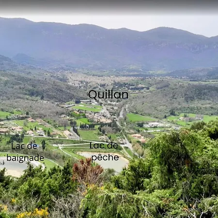 Et Salle De Bain Privé S'ouvrant Sur Terrasse, Jardin Et Cuisine D'été * Quillan