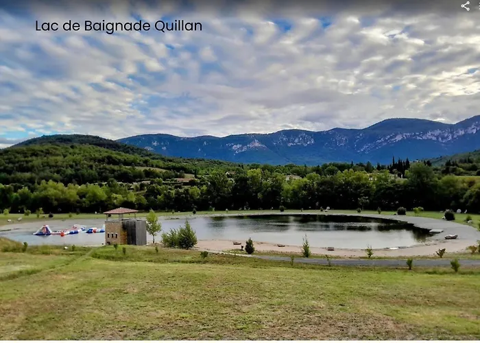 Et Salle De Bain Prive S'ouvrant Sur Terrasse, Jardin Et Cuisine D'ete Quillan